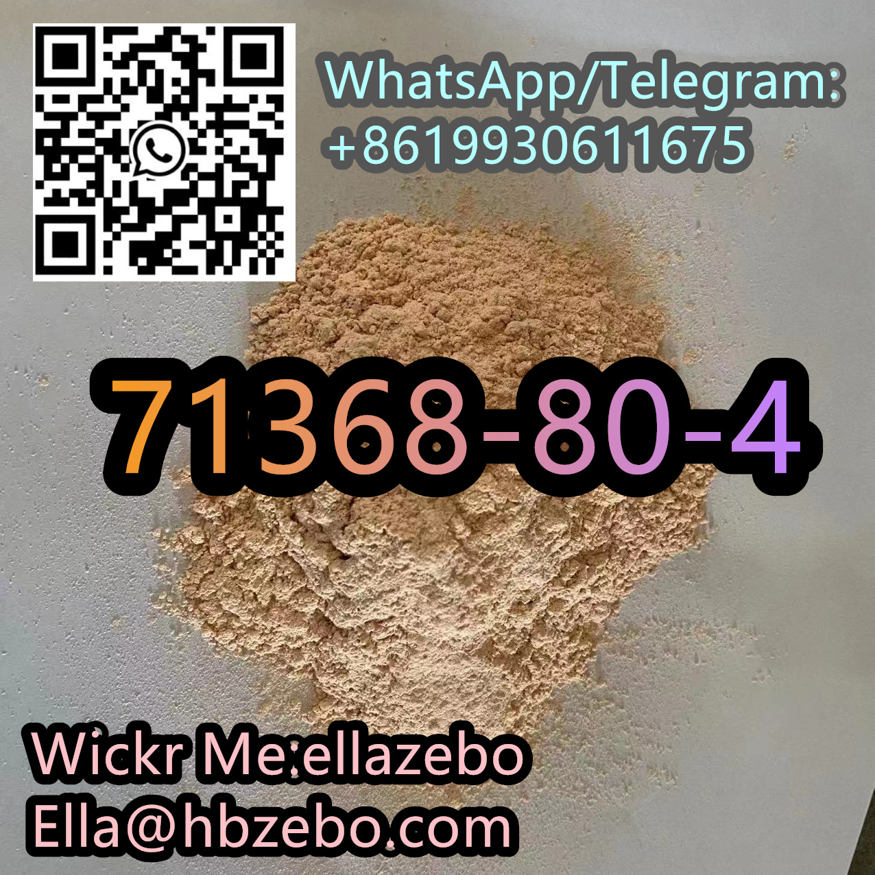 High purity 99% cas 71368-80-4  zebo Top quality